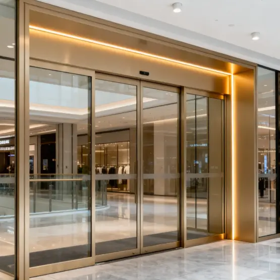 Електрична врата од алуминијумске легуре