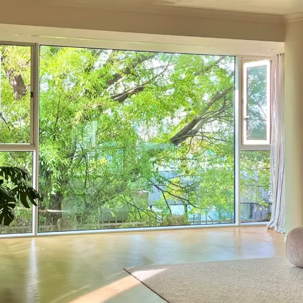 Прозори од пода до плафона од алуминијумске легуре