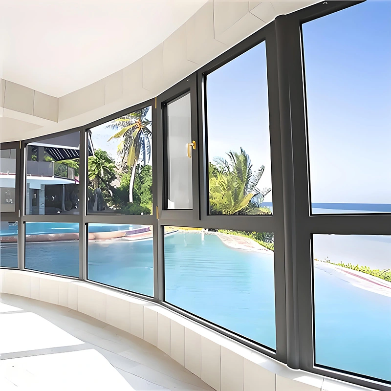 Прозори од алуминијумске легуре који се отварају према унутра