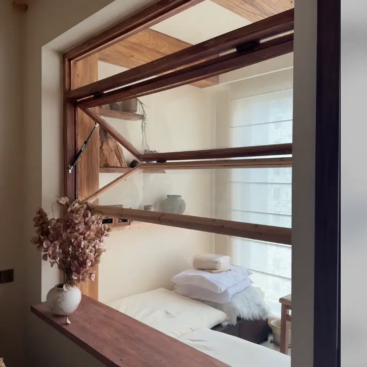 Прозори са горњим шаркама од алуминијумске легуре